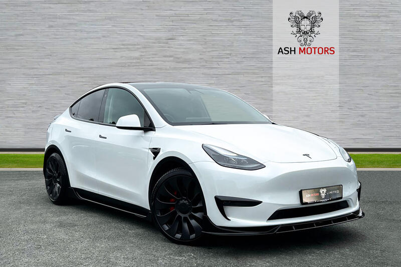 View TESLA MODEL Y Dual Motor Performance  - ONE OWNER - TOW HITCH - GLOSS BLACK BODYKIT