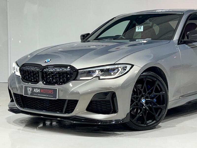 View BMW 3 SERIES M340d xDrive Saloon - OXCIDE GREY - BMW M PERFORMANCE KIT AND ALLOYS - LASER LIGHTS