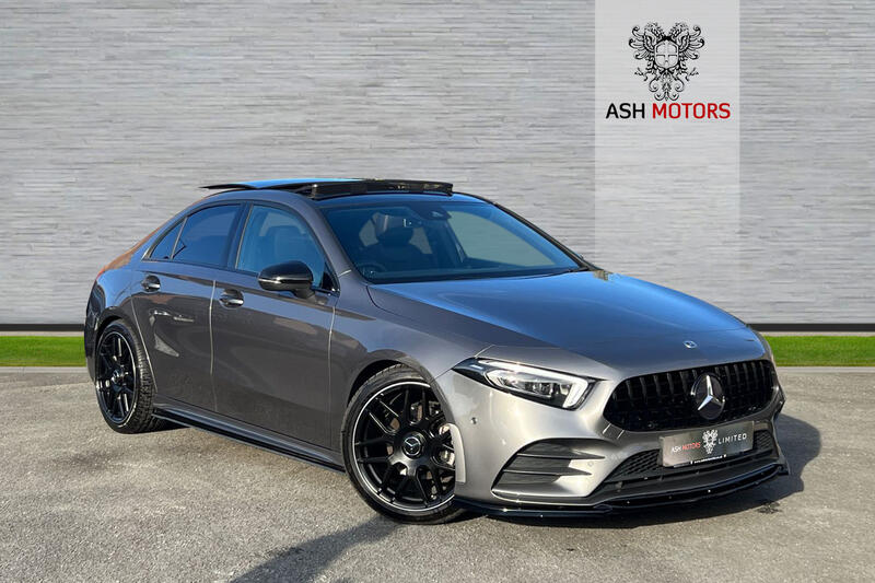 View MERCEDES-BENZ A CLASS 1.3 A200 AMG Line PREMIUM PLUS - A35 STYLE BODYKIT - FULL MERCEDES HISTORY
