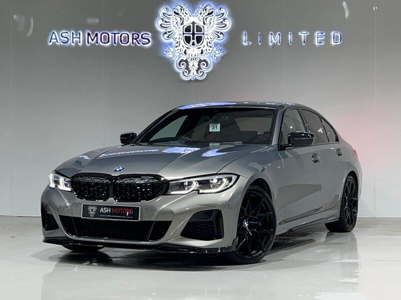 BMW 3 SERIES M340d xDrive Saloon - OXCIDE GREY - BMW M PERFORMANCE KIT AND ALLOYS - LASER LIGHTS