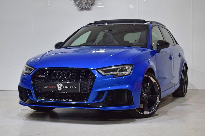 View AUDI RS3 TFSi 400 Quattro S TRONIC- 4 YEAR WARRANTY - MAG RIDE- ONE OWNER BIG SPEC 