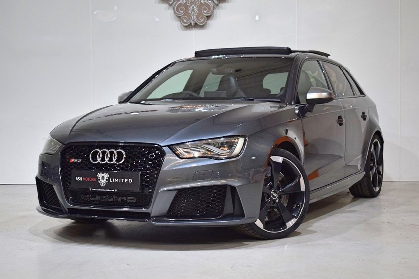 View AUDI RS3 TFSi Quattro S tronic Auto Navigation - MRC STAGE 2 - PAN ROOF - BUCKETS
