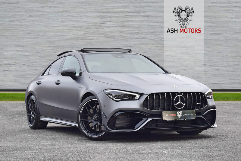View MERCEDES-BENZ CLA CLA45 AMG S Plus 8G-DCT 4MATIC+ ss 4dr - MAGNO PAINT