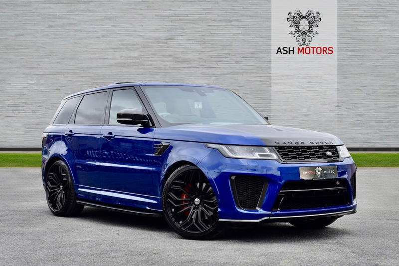 LAND ROVER RANGE ROVER SPORT SVR CARBON EDITION - SLIDING PAN ROOF - HEAD UP DISPLAY - 23IN URBAN ALLOYS - SOFT CLOSE DOORS