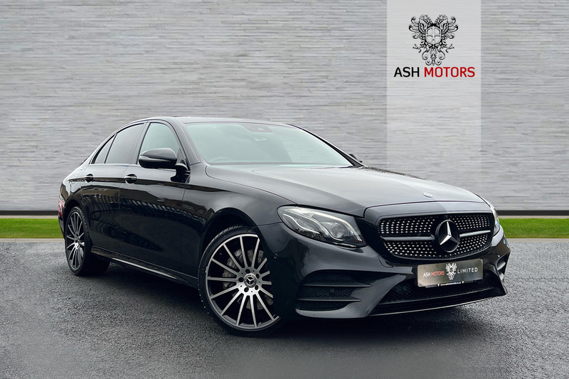 View MERCEDES-BENZ E CLASS E 400 D 4MATIC AMG LINE - PANORAMIC SUNROOF - BURMEISTER SOUND - UPGRADED AMG ALLOYS