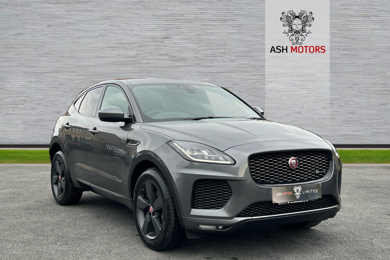 View JAGUAR E-PACE CHEQUERED FLAG - PANORAMIC SUNROOF - PRIVACY GLASS - ONE OWNER - FULL JAGUAR HISTORY